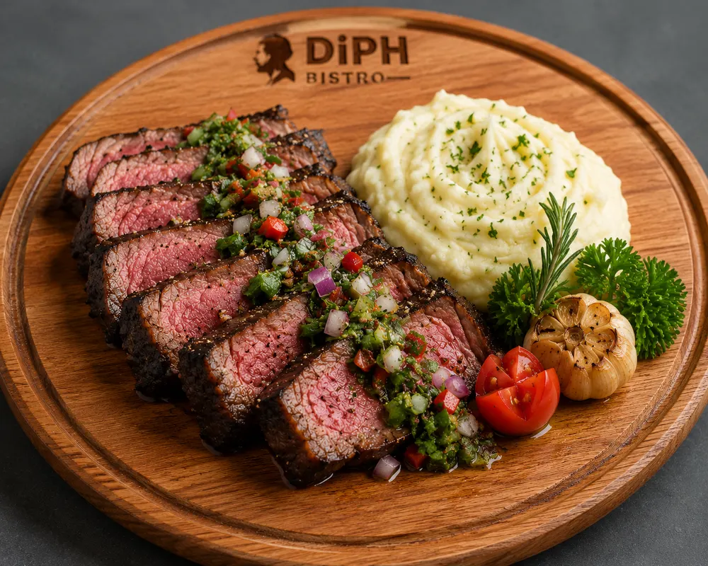 Grilled Rosemary Steak (Rice Included)