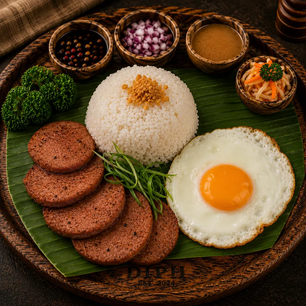 Beefloaf Silog