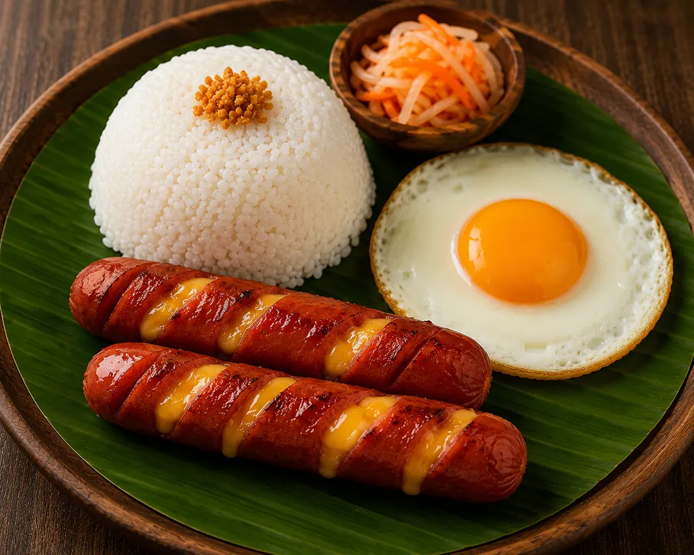 Cheese Hotdog Silog