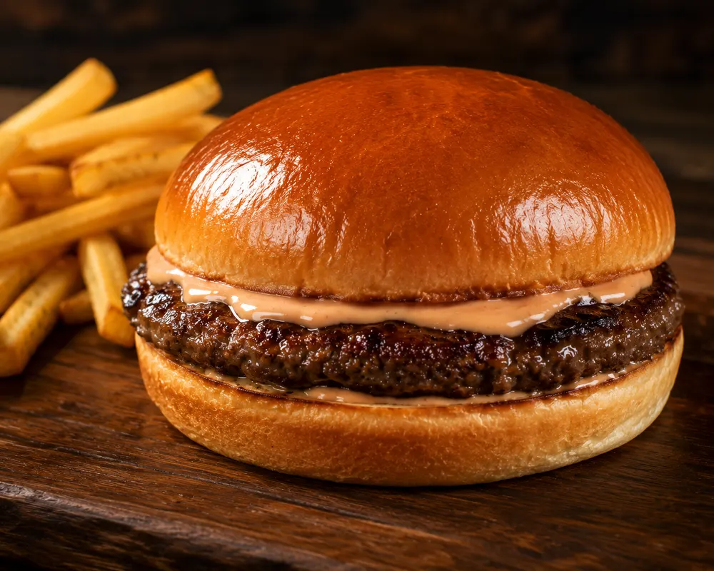 Regular Single Patty Burger
