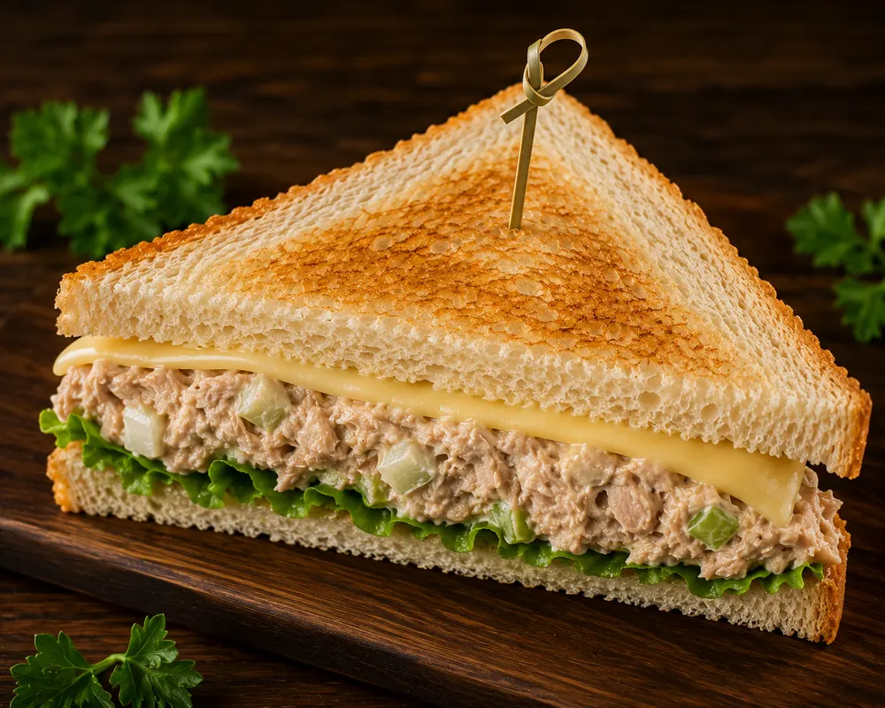 Tuna and Cheese Sandwhich