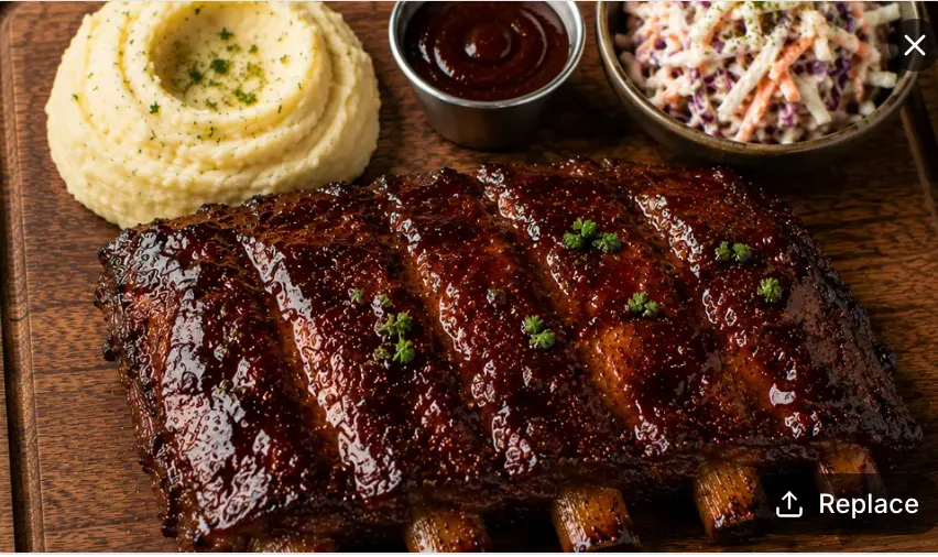 BBQ Ribs (Rice Included)